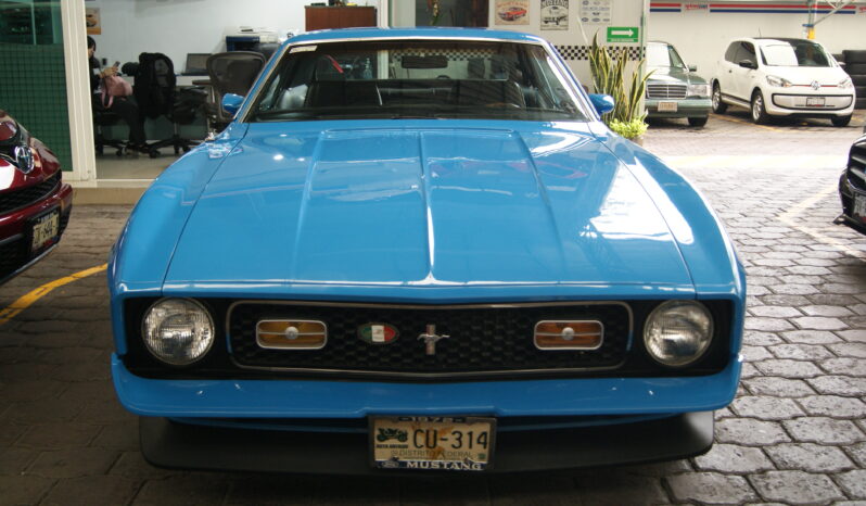 Ford Mustang Grabber Blue 1972 lleno